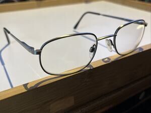 Randolph Engineering USA RE 350 Eyeglasses 50-21-145 Silver Italy Frames Only